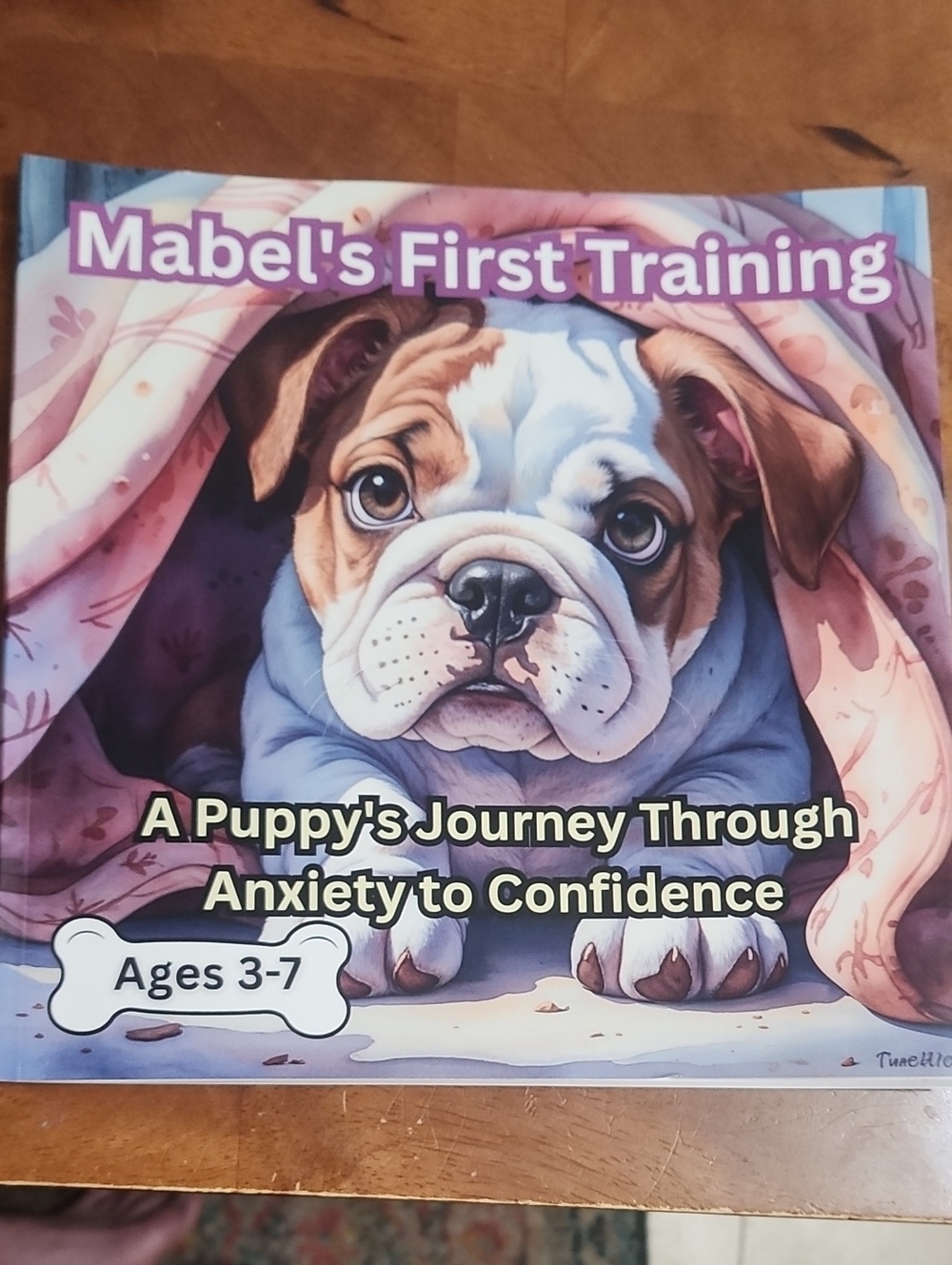 Mabel's‎ First Training Puppy Book - Blue and Pink Cover